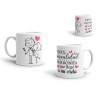 Taza eres la casualidad mas bonita