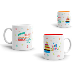 Taza no hay nadie en este mundo como tu feliz cumple