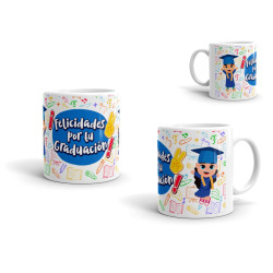 Taza felicidades por tu graduación