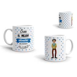 Taza eres el mejor abuelo del mundo mundial