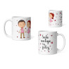 Taza solo contigo soy feliz