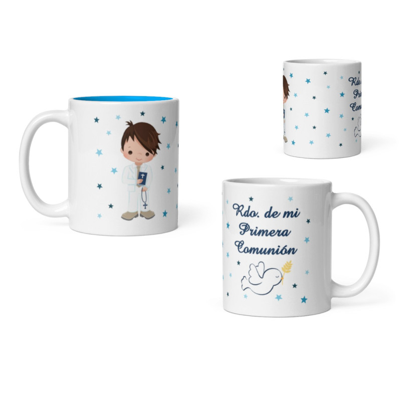 Taza niño comunión