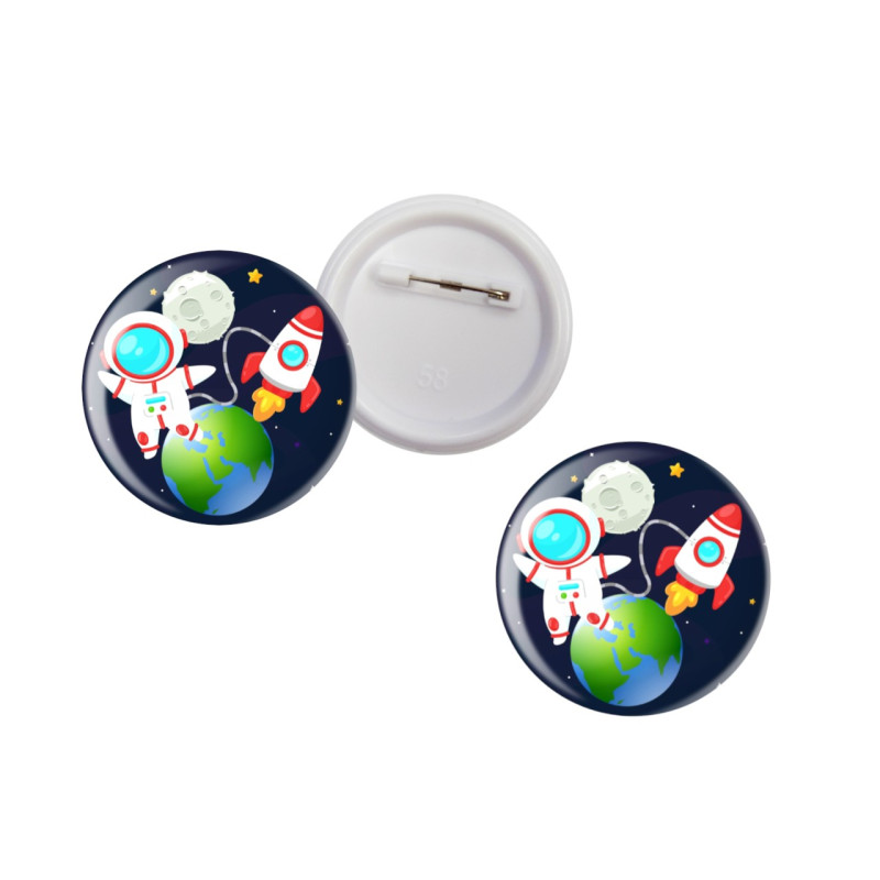 Chapa alfiler Espacio