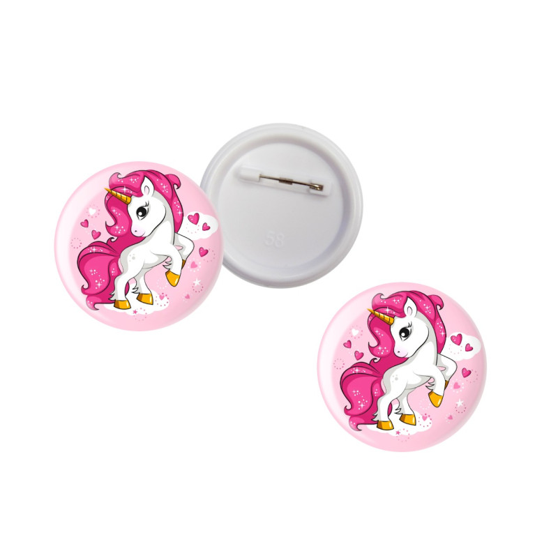 Chapa alfiler Unicornio