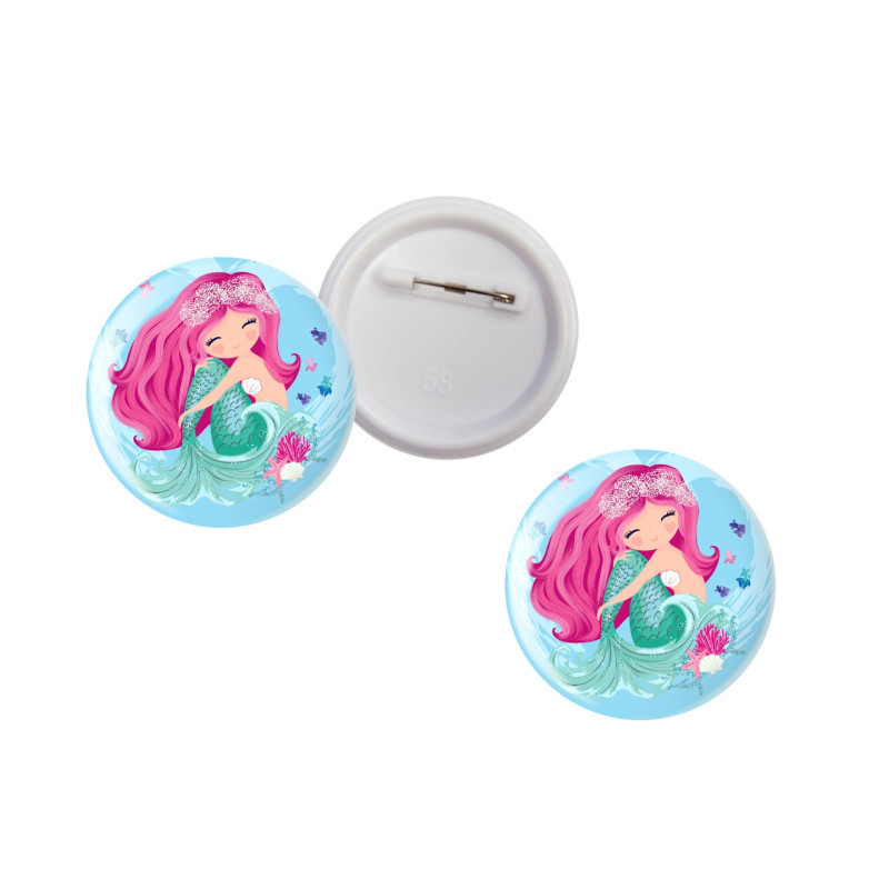 Chapa alfiler Sirena