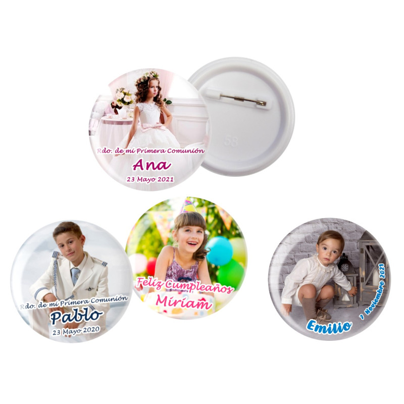 Chapa alfiler Personalizada