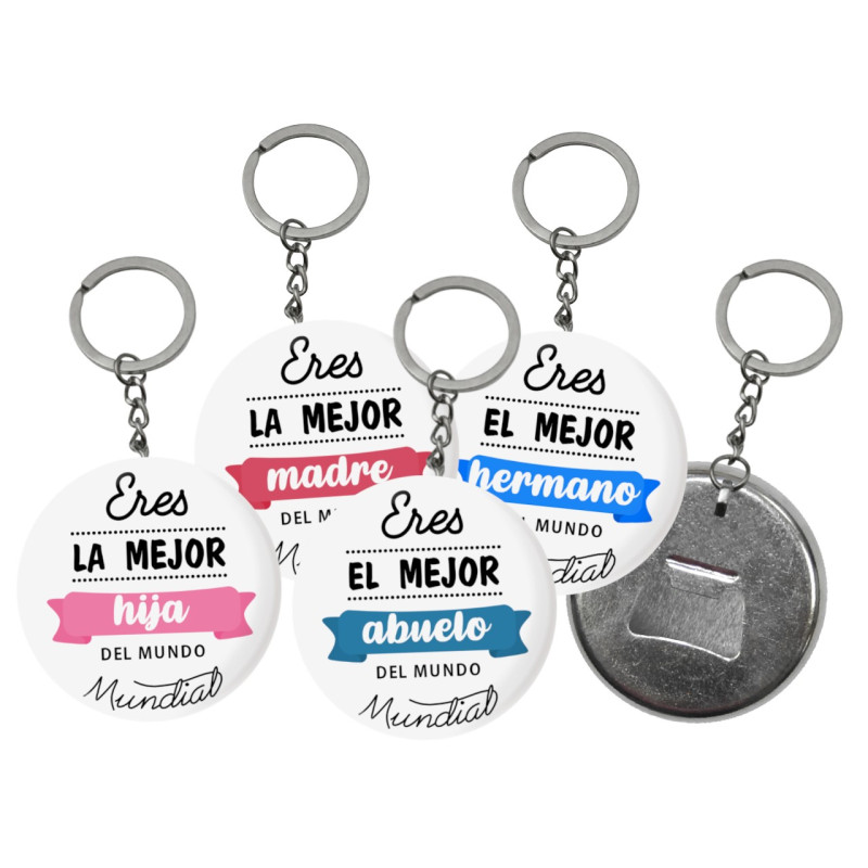 Llavero abridor Familia (F. Blanco)