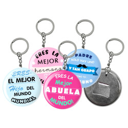 Llavero abridor Familia (F. Colores)