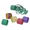 Rollo de serpentina con 5 tiras (12 uds.)