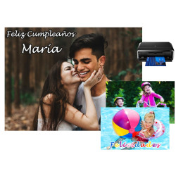 Oblea Foto personalizada A4