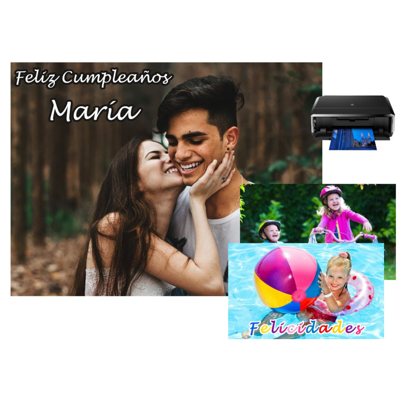 Oblea Foto personalizada A4