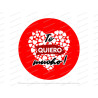 Oblea de Te quiero