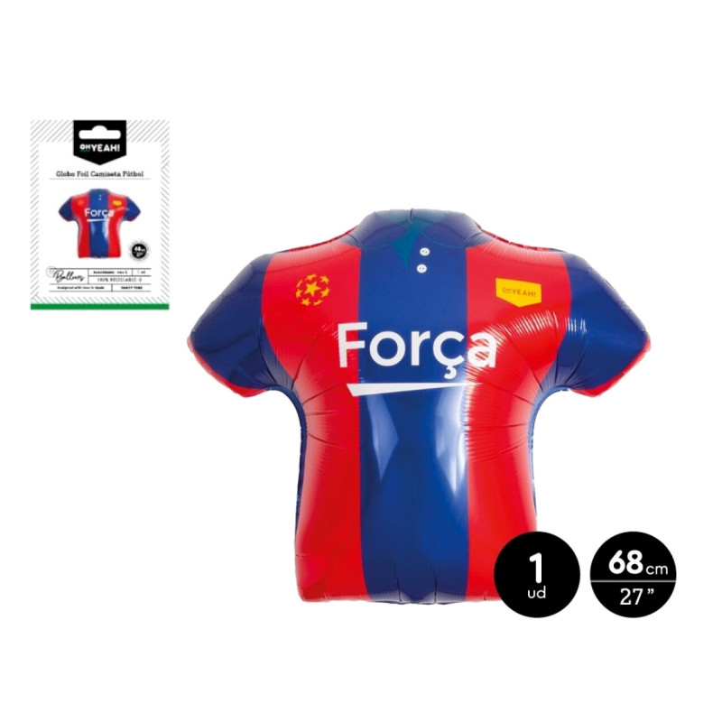 Globo camiseta football player (68 cm.)