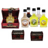 Licor toscana (5 cl.) + baúl de madera clásico (8086)*