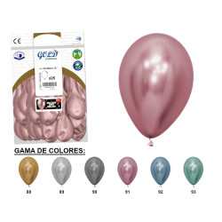 Bolsa de globos espejo 31 x 39 cm. (25 uds.)