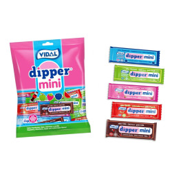 Dipper mini sabores surtidos 4 g (275 g - Aprox. 69 uds.)