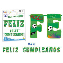 Guirnalda fútbol (2,5 mts.)