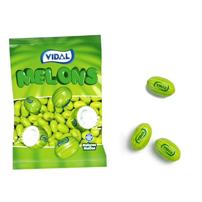 Melones chicles Vidal (250 uds.)