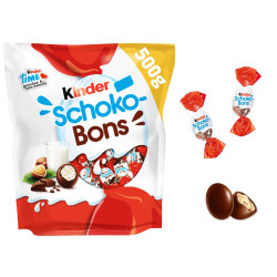 Kinder schokobons negro (500 g - 80 uds.)