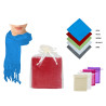 Pashmina de lino con flecos (160x55 cm.) + bolsa de tul (8944)*