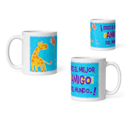 Taza eres el mejor amigo del mundo