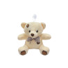 Peluche oso parches con ventosa (H: 18 cm.)