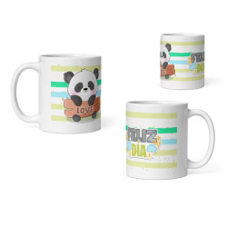 Taza oso panda Feliz día