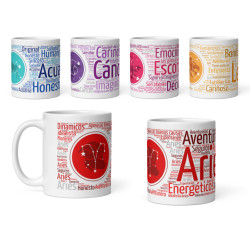 Taza signos del zodíaco