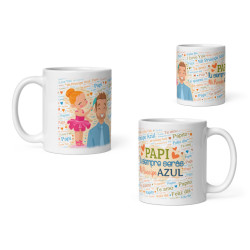 Taza papi tu siempre serás mi principe azul
