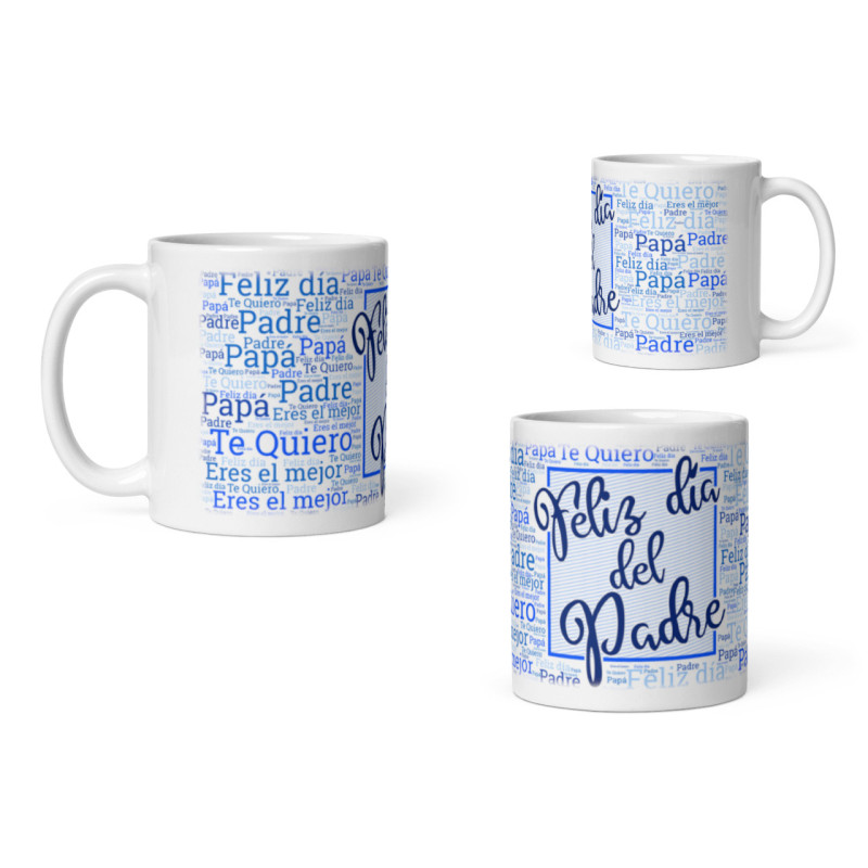 Taza feliz día del padre