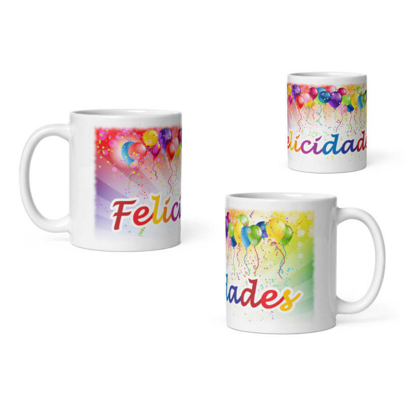 Taza felicidades