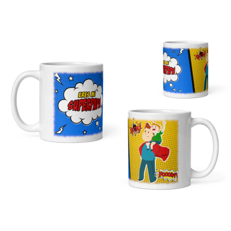 Taza eres mi superpapá