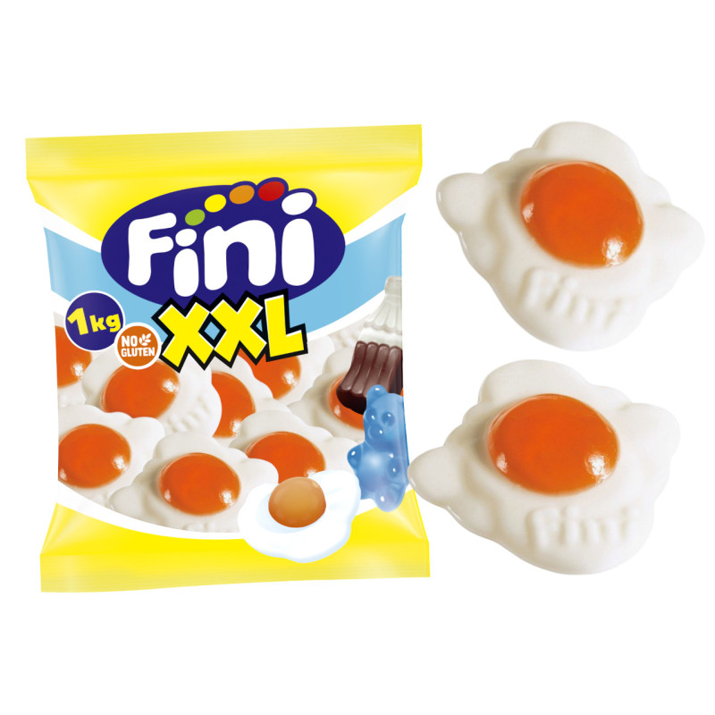 Huevos fritos gigantes XXL Fini (1 kg.)