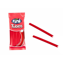 Tubes rellenos fresa Fini (90 g.)