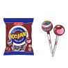 Kojak cola relleno de chicle 15 gr. Fiesta (7 unds.)