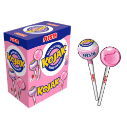 Kojak helado relleno de chicle 15 gr. Fiesta (100 unds.)