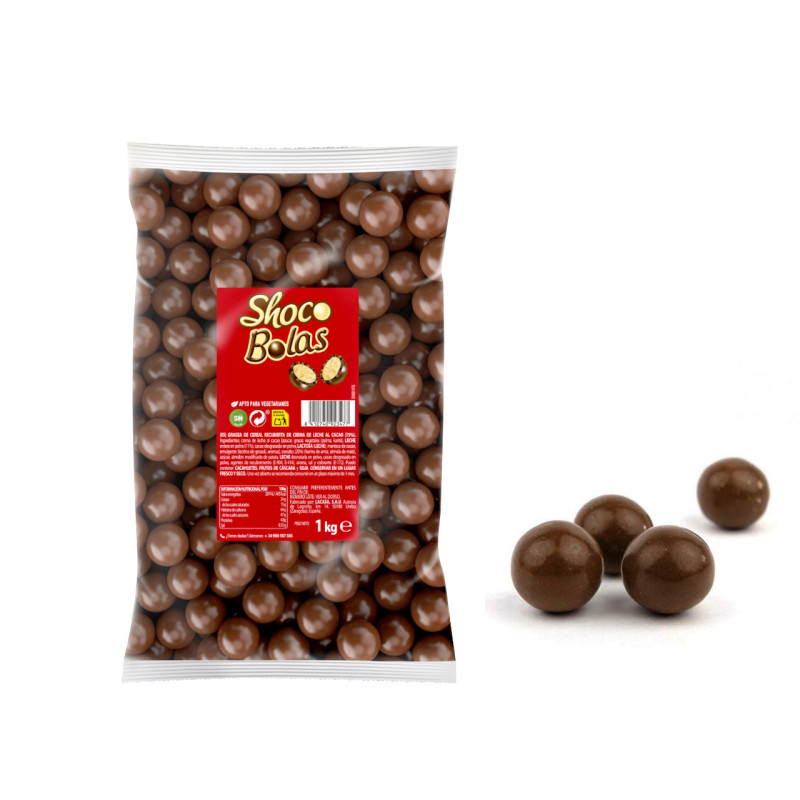 Shocobolas de chocolate negro (1 kg.)