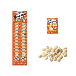 Panoplia de conguitos negros blancos 20 gr.