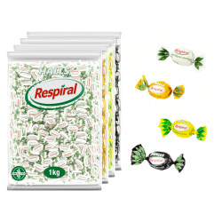Halls respiral mentol caramelos (1 kg.)