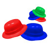 Sombrero bombin colores 23x27 cm.