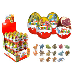 Huevos kinder sorpresa 20 gr. Natoons Dinos