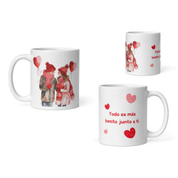Taza todo es más bonito junto a ti