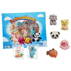 Nubes animallows envueltas (100 unds.)