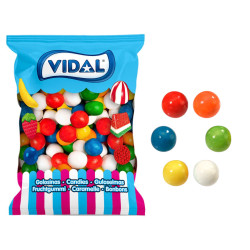 Bolas chicle 25 mm Vidal (2 kg.)