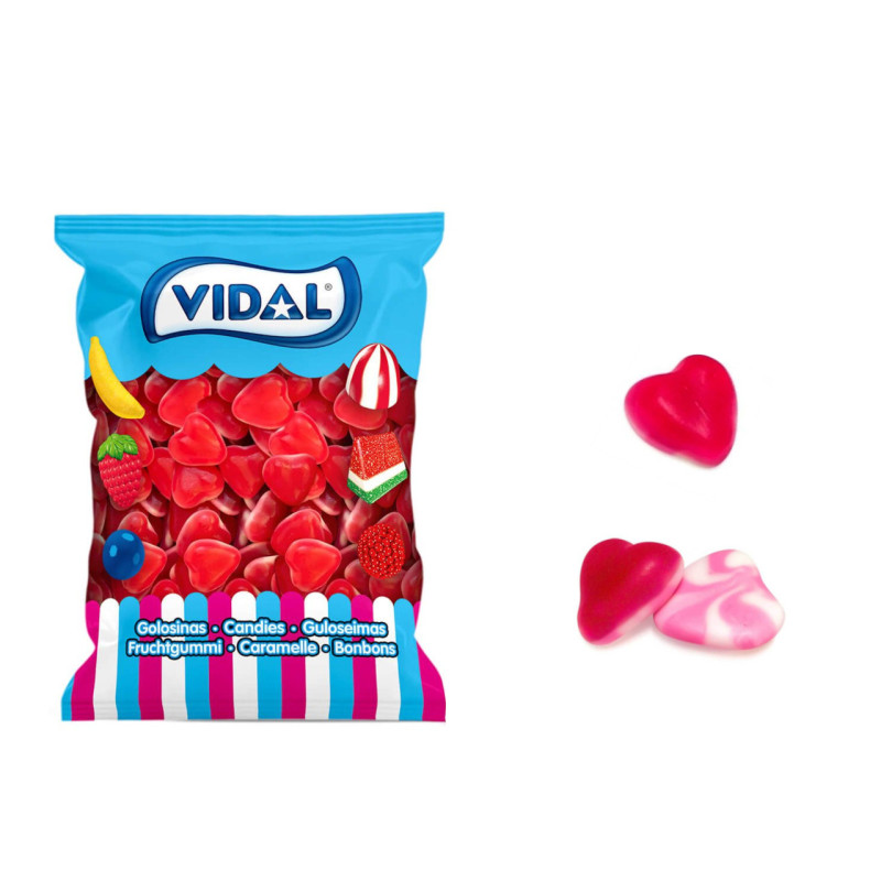 Corazones twist  Vidal (1 kg.)