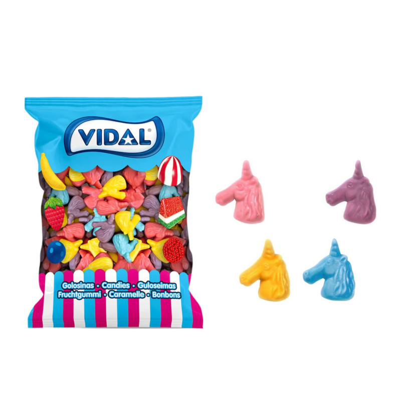 Unicornios jelly Vidal (1 kg.)