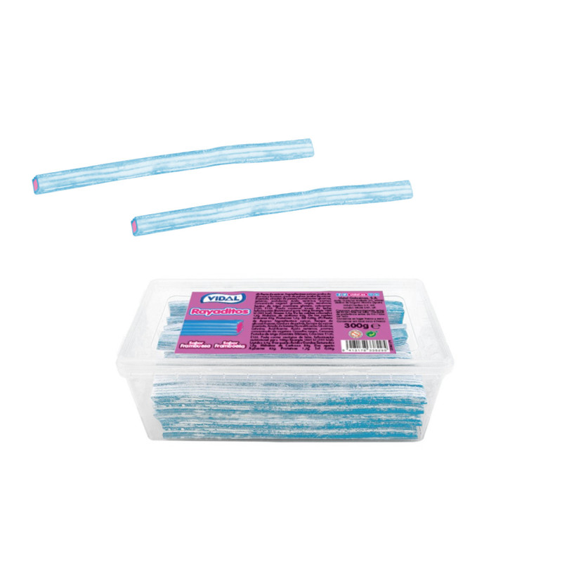 Rayaditos frambuesa Vidal (290 g)