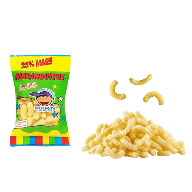 Maringuitos de maiz 8 g + 25% (100 uds.)