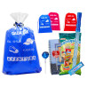Mochila aventura con golosinas + pompero espada