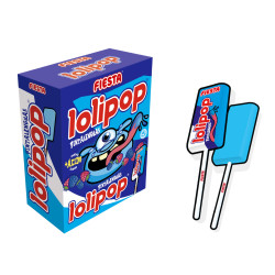Lolipop pintalenguas 12 g Fiesta (100 uds.)